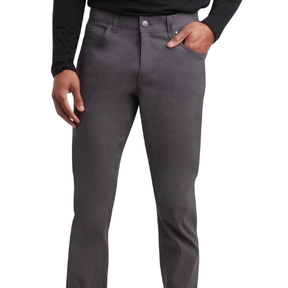 NWOT SPYDER Grey Core 5 Pocket Pants 36 x 30 - Picture 1 of 11